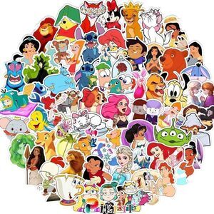 Lot of 100 Random Vinyl Disney Stickers